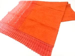 レース花模様暈しショール